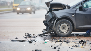 Crews Rush to Accident on E Alameda Ave