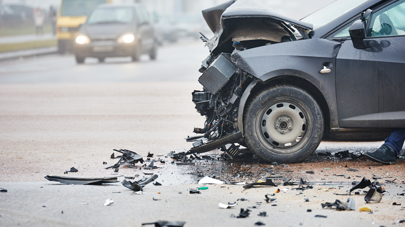 Crews Rush to Accident on E Alameda Ave